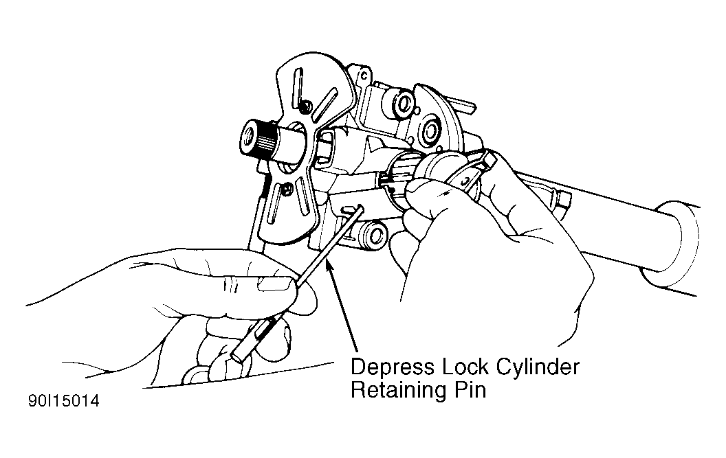How to Remove Ignition Lock I Have the Upper Column Housing