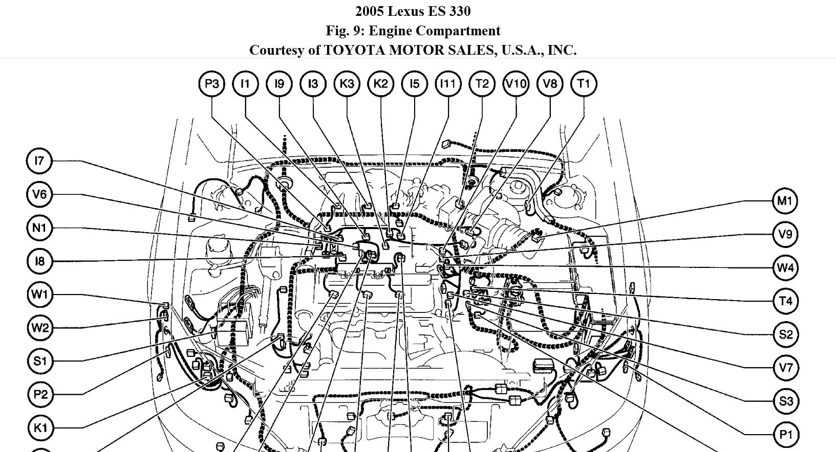 2004 Lexus Es330 Engine Diagram