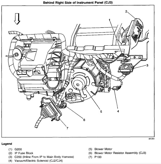 1999 Buick Lesabre Blower Motor Resistor Location - Seanallop