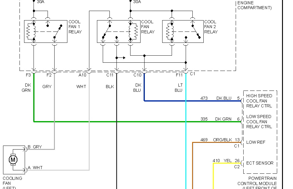 2003 Venture Cooling Fan Wiring Diagram. 01 chevy venture cooling fans