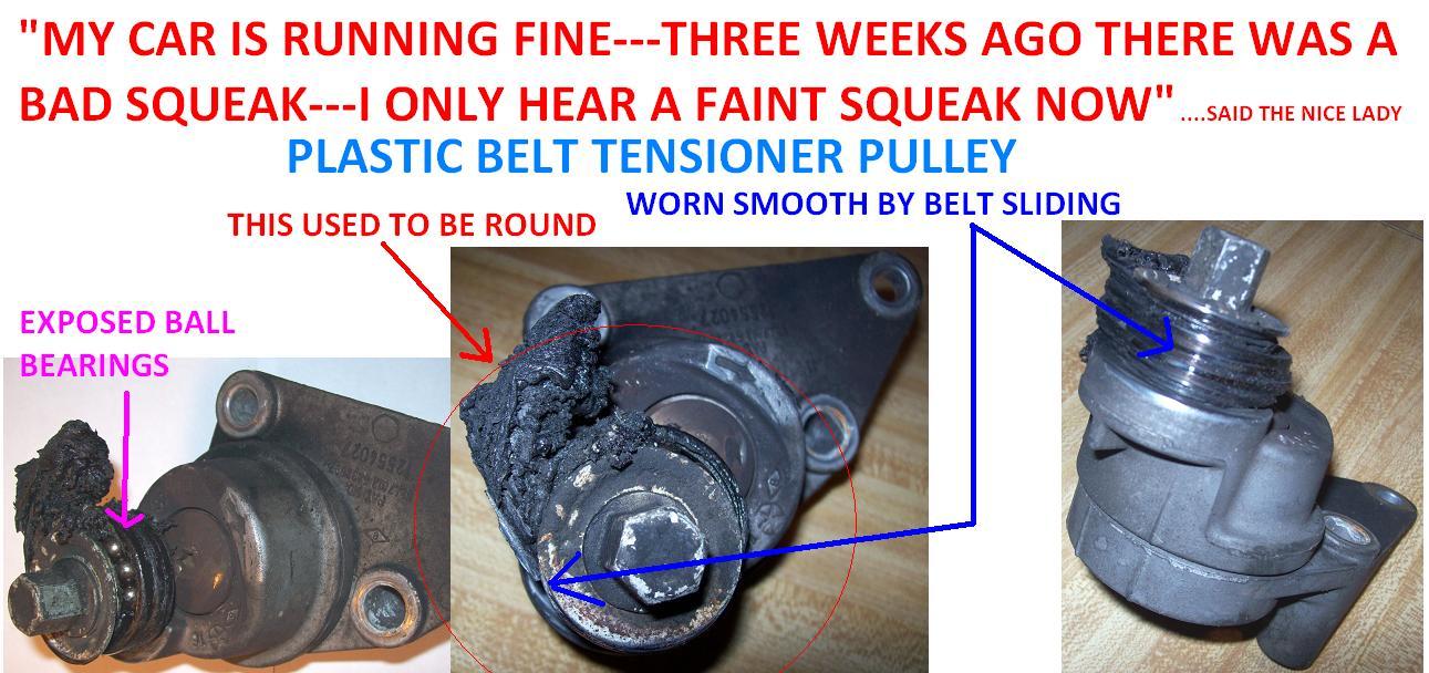 Is the Serpentine Belt Tensioner Supposed to Run Smoothly in Place...