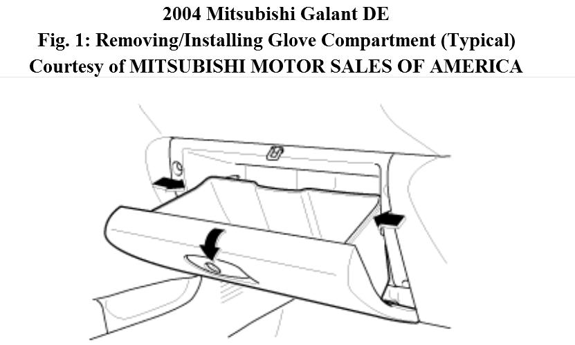 Does This Model of Galant Have a Cabin Air Filter, Where Is It and... 2011 Mitsubishi Galant Cabin Air Filter Location