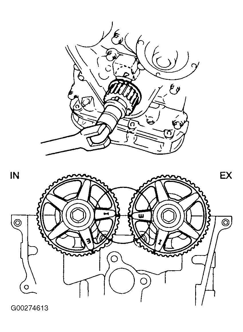 Timing Diagram: I Need the Timing Marks on the Mazda 2.0lt Dohc