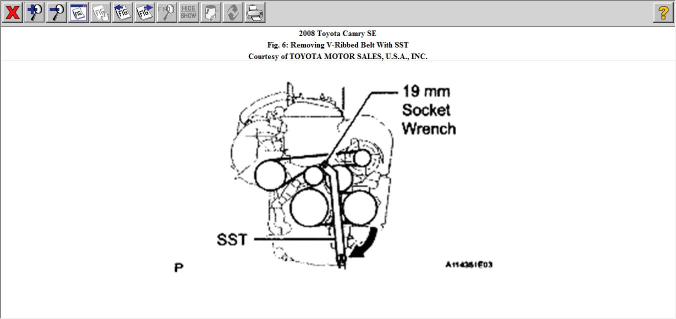 32 2008 Toyota Camry Serpentine Belt Diagram - Wiring Diagram Database