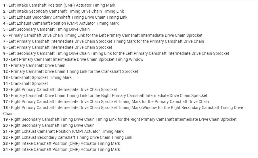 Timing Chain Alignment, How to Manually Set Timing without