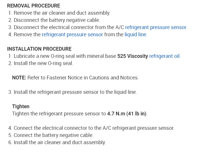 A/c High Pressure Switch Bad? Hello, I Am the Owner of the Car