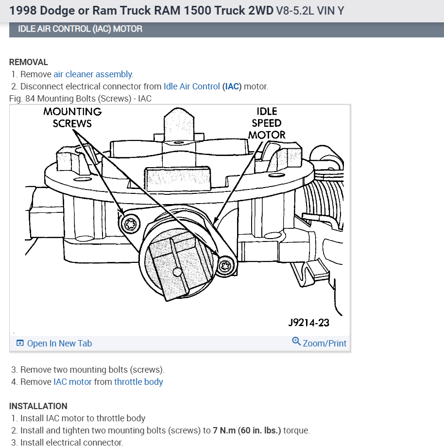 Truck Stalls When Letting Off Gas?: Had to Jump Start My 98 Dodge