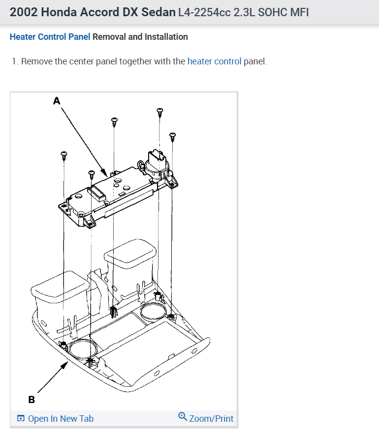 A/C Control Panel Intermittent, Is There a Way to Troubleshoot the...
