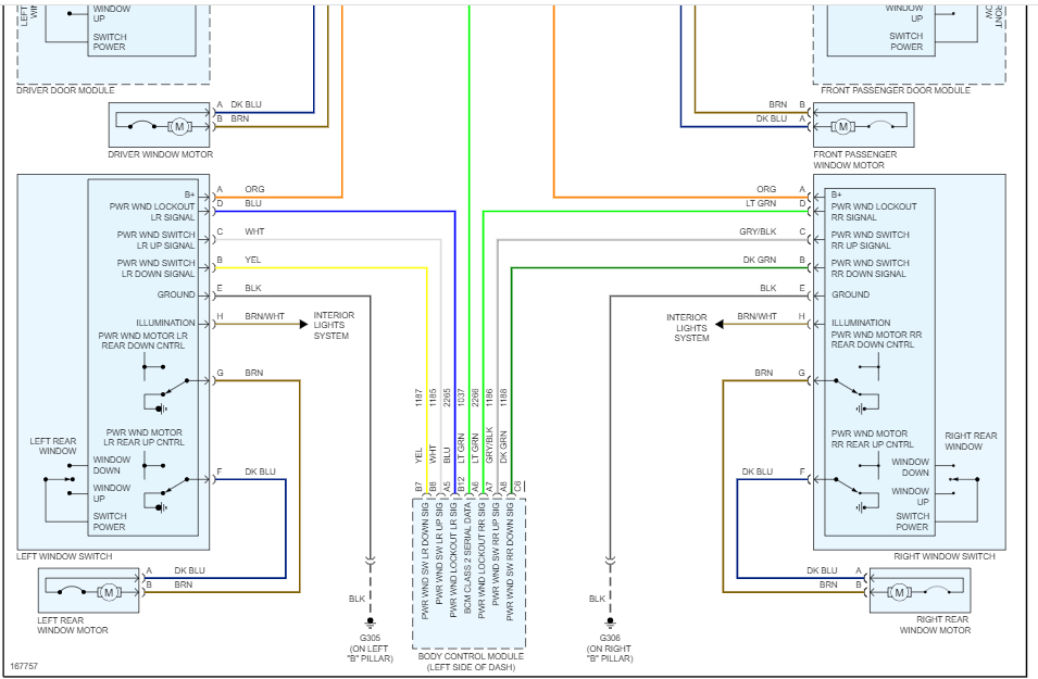 Left Front Side Master Power Door Switch Not Working?