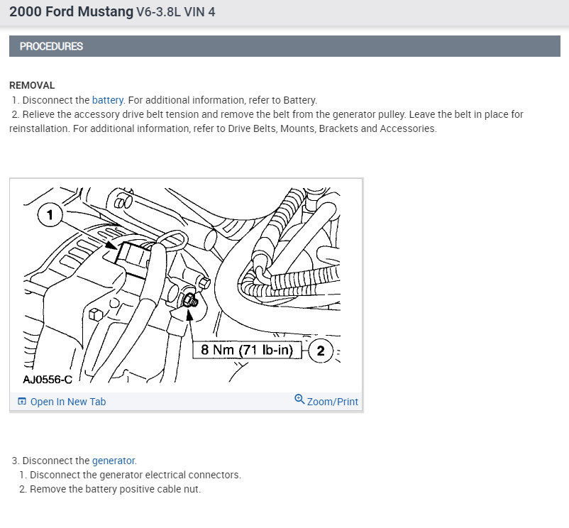 After Installing a Rebuilt Alternator, the Battery Gauge Reading
