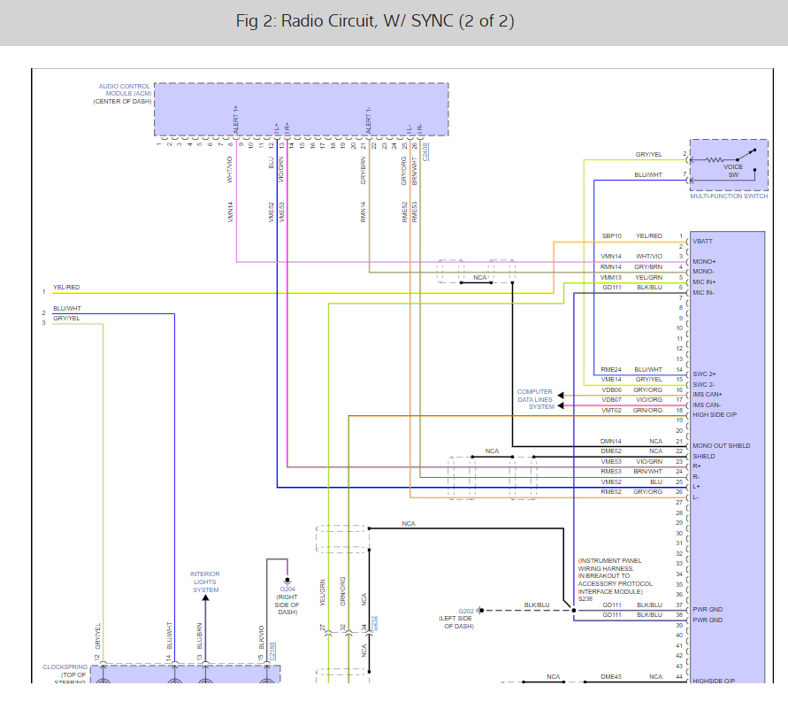 Radio Not Working On/off Switch Shows Time Date Then Ford Audio