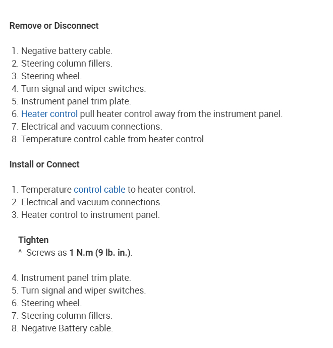 My Climate Control Display Not Working? My Climate Control