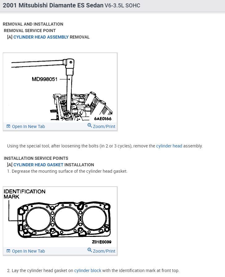 Head Gasket Replacement? Follow Up to the Manifold Questions...if...