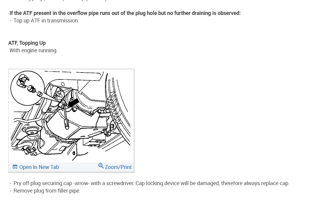 Transmission Would Not Shift any Higher Than Third Gear, It Drives...