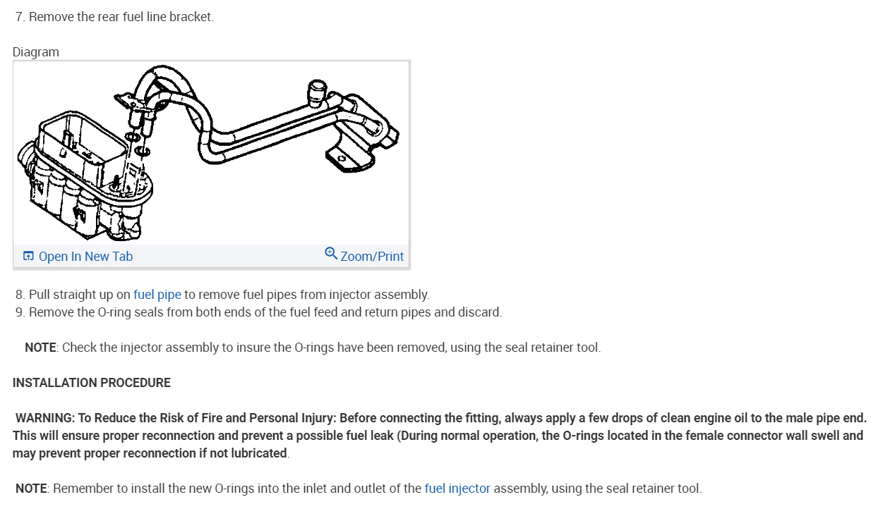 Hard Fuel Lines on Top of My Intake Manifold Are Leaking?