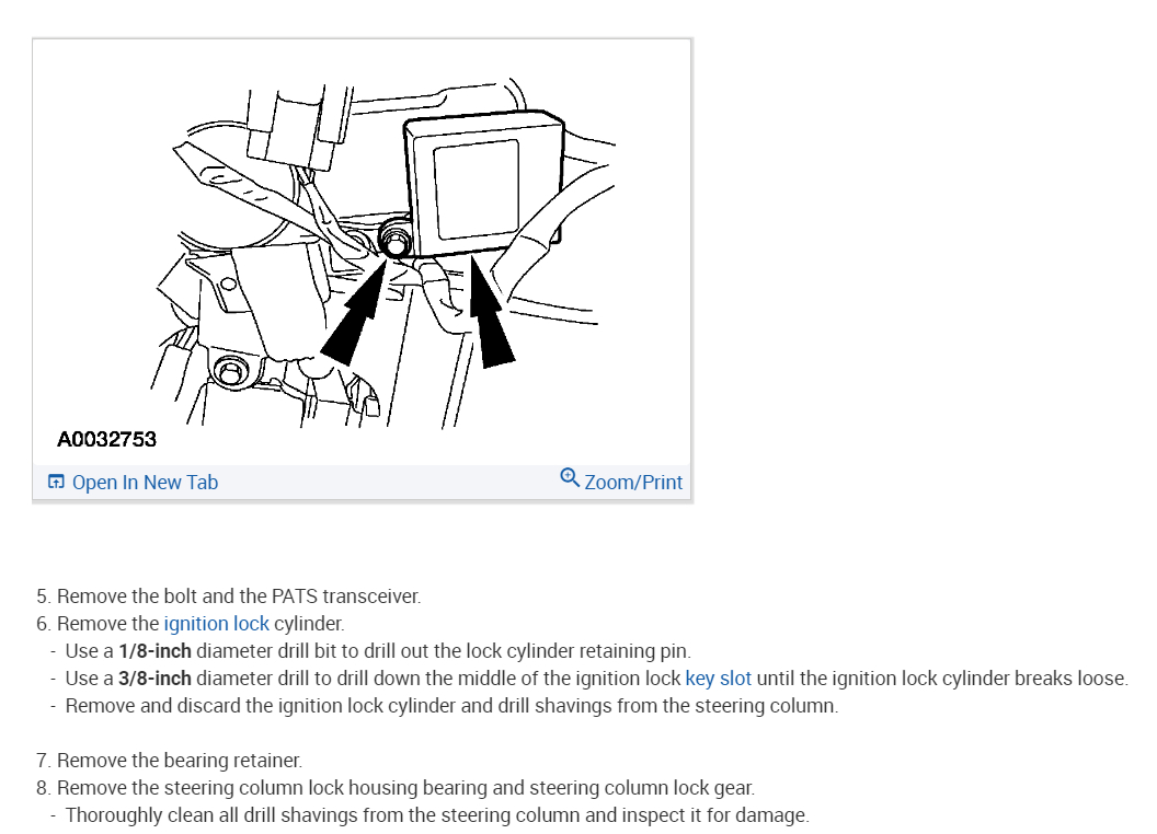 Ignition Cylinder Will Not Turn to the Off Position?