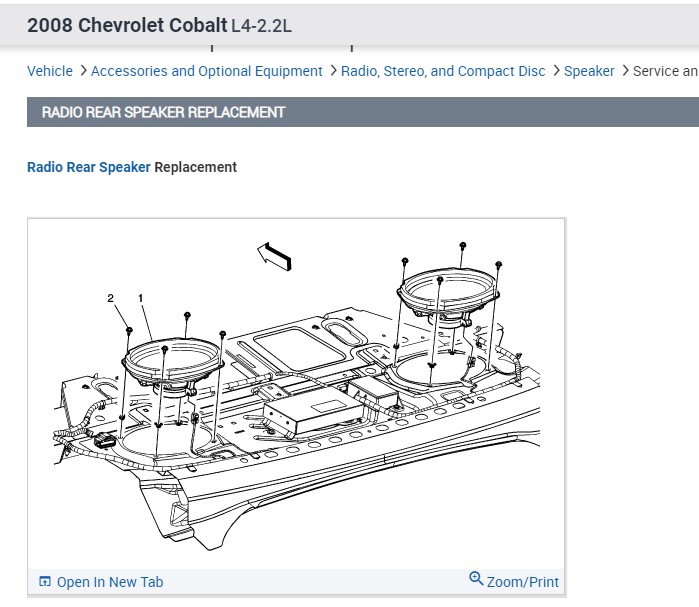 How Can I Replace the Rear Speakers?