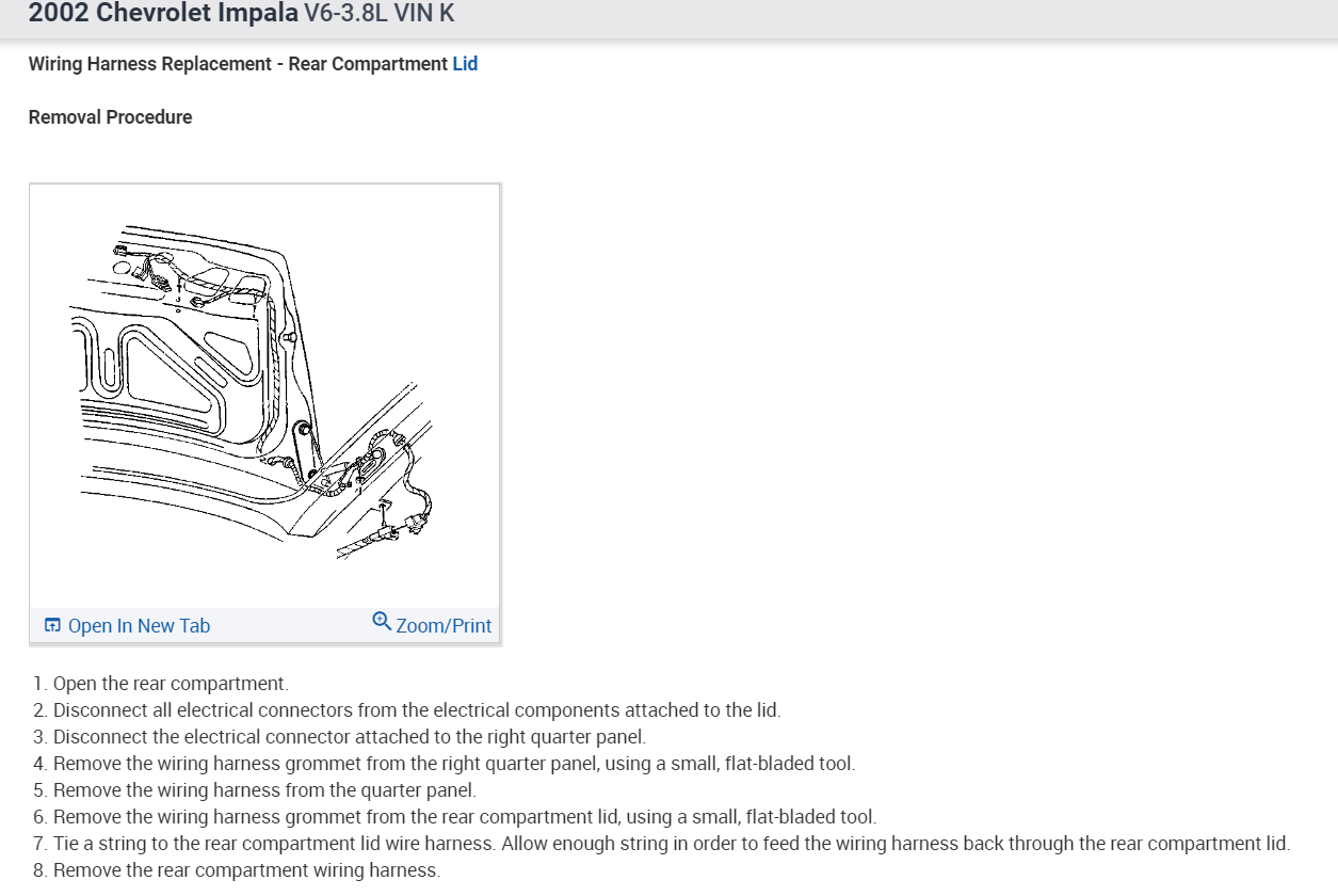 Where Is the Rear Compartment Occupant Sensor Located?