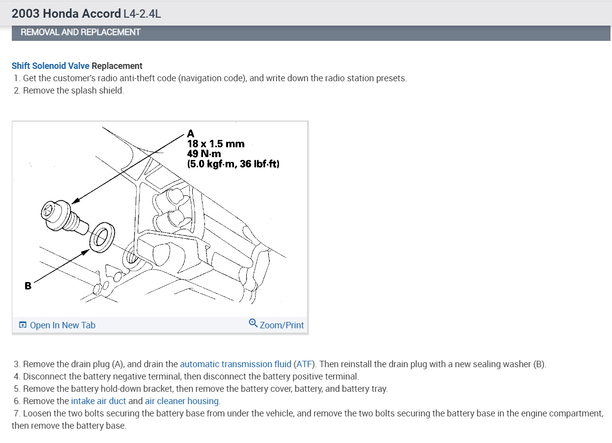 P0756 Shift Solenoid Valve B Stuck Off?