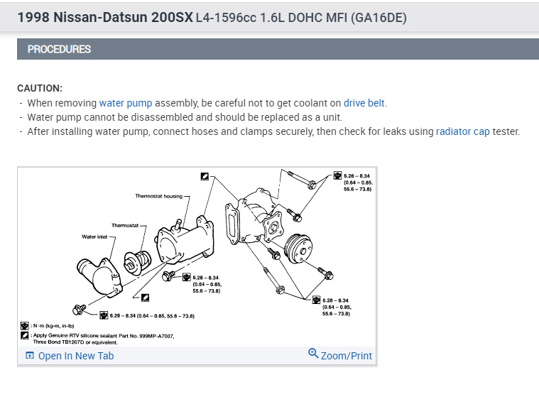 Can I Get Instructions on How to Replace a Water Pump?