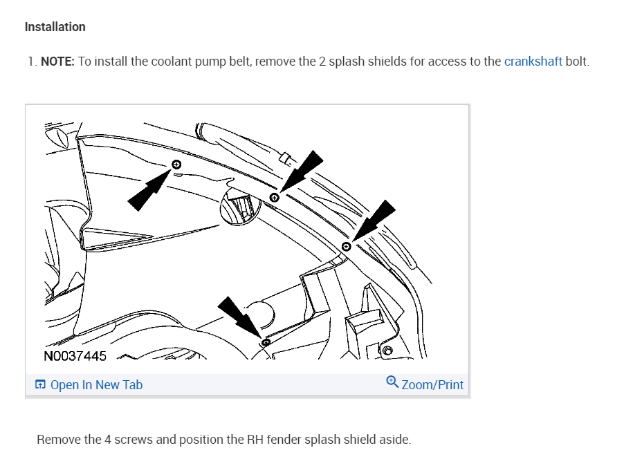 Serpentine Belt Replacement Diagram Needed? Belt Fell Off During