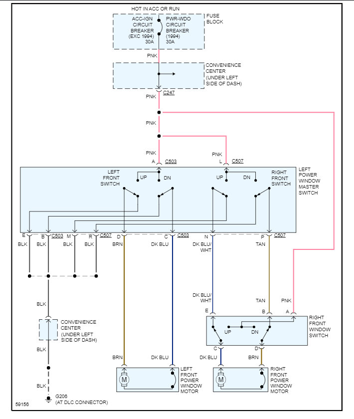 Wiring Diagram for the Power Windows and Locks Needed?
