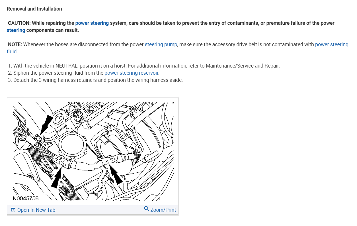 Power Steering Leak? the Highpressure Pipe Burst, Replaced the