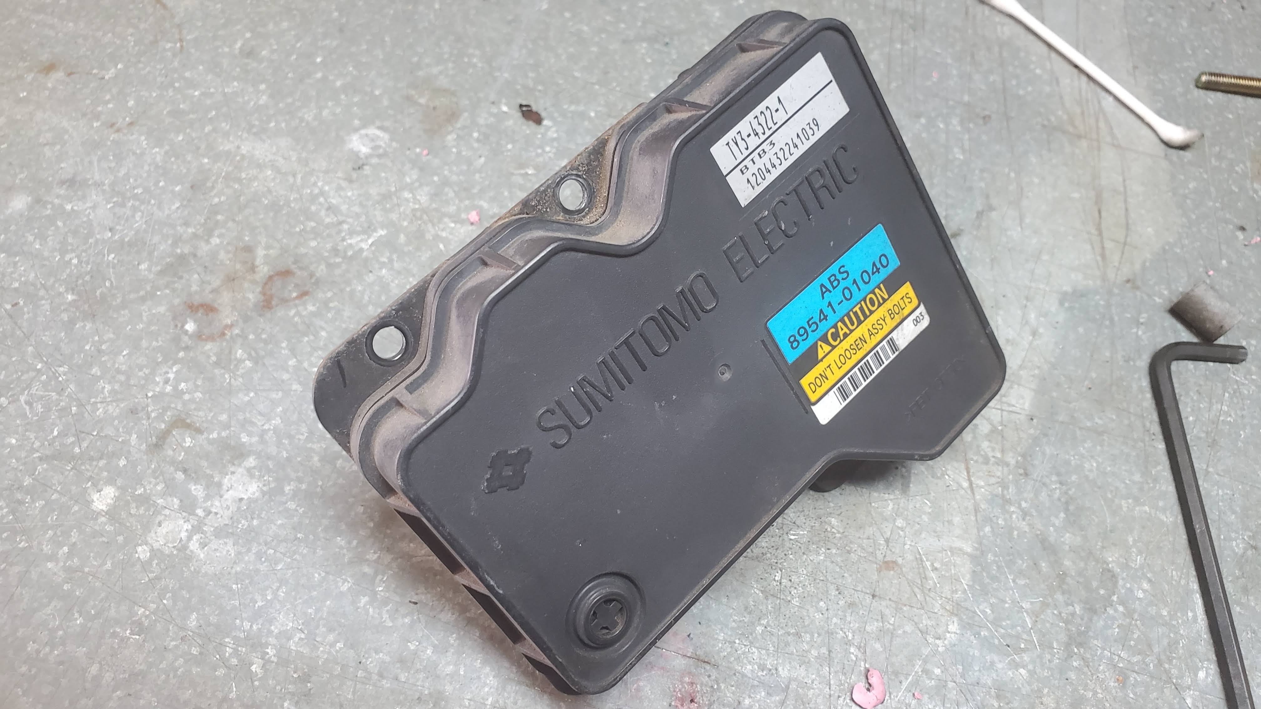 ABS and Brake Light on Startup? and the Speedometer Is at Zero.