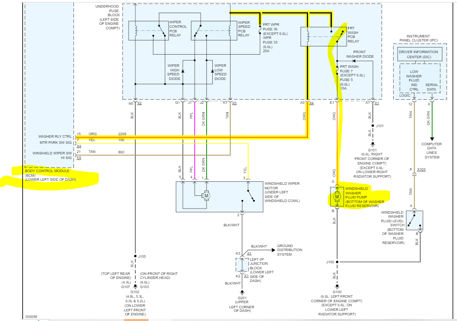 Windshield Washer Pump Not Working? No Power to Fuse Number 7, so...