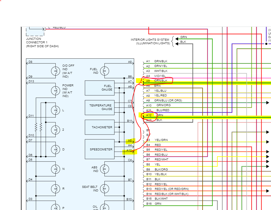 Speedometer Not Working? the Speedometer While Sitting Idle in