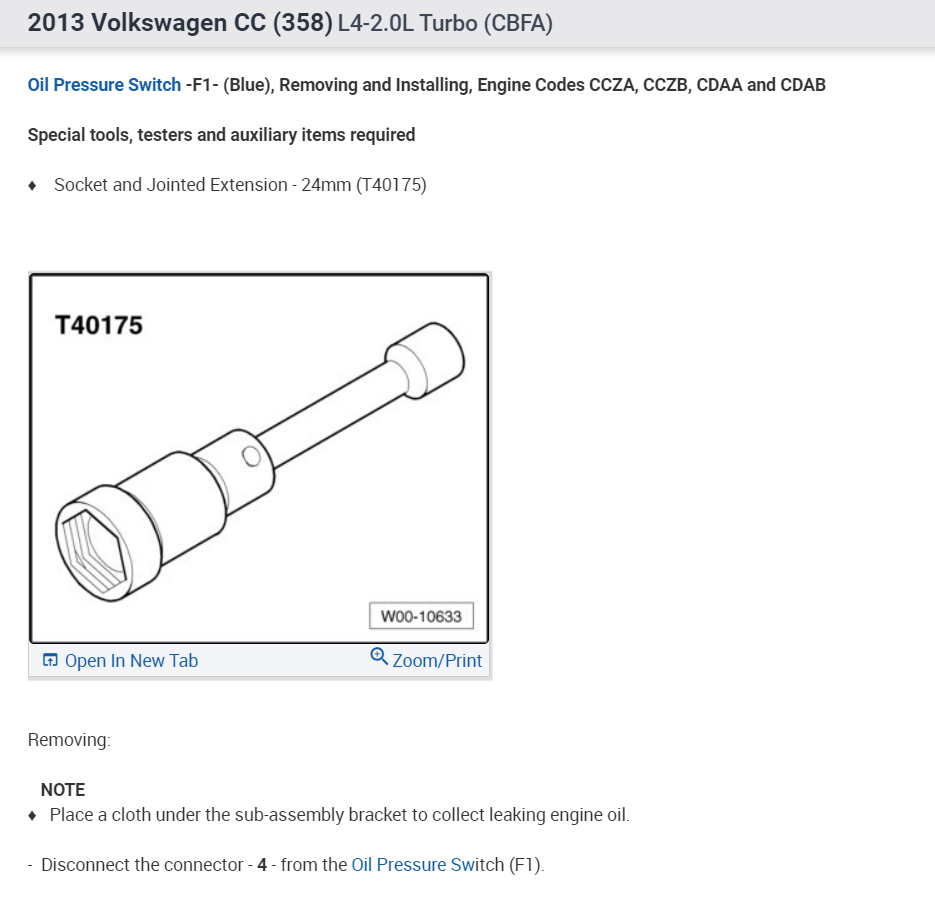 Low Oil Pressure Alert? I Took My Car in at a Volkswagen Service