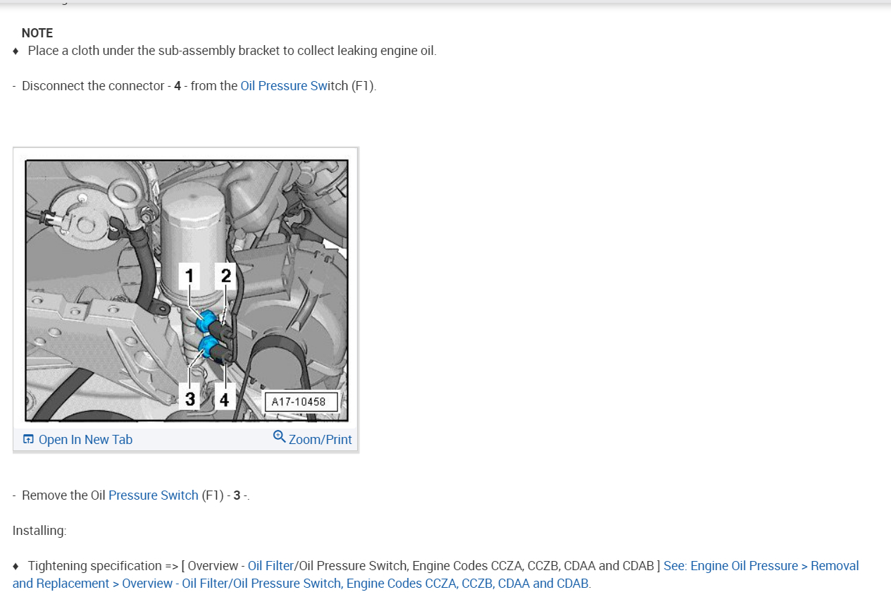 Low Oil Pressure Alert? I Took My Car in at a Volkswagen Service