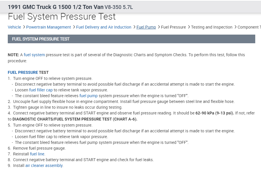 Will An Inline Fuel Pump Work? Engine Starts Rough for About a