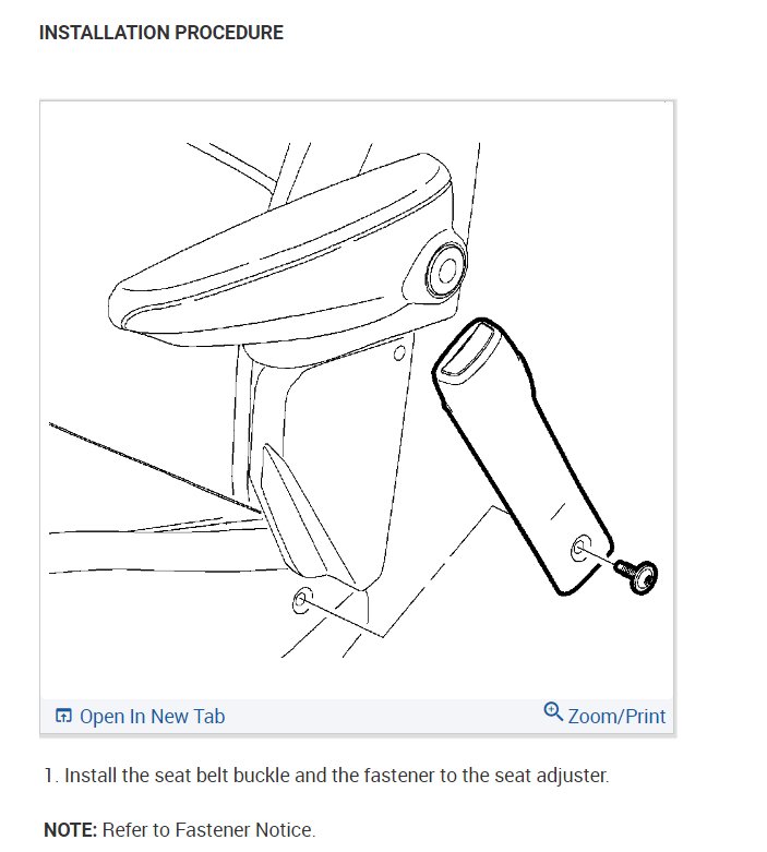 The Seat Belt Alarm Continually Chimes When Moving?