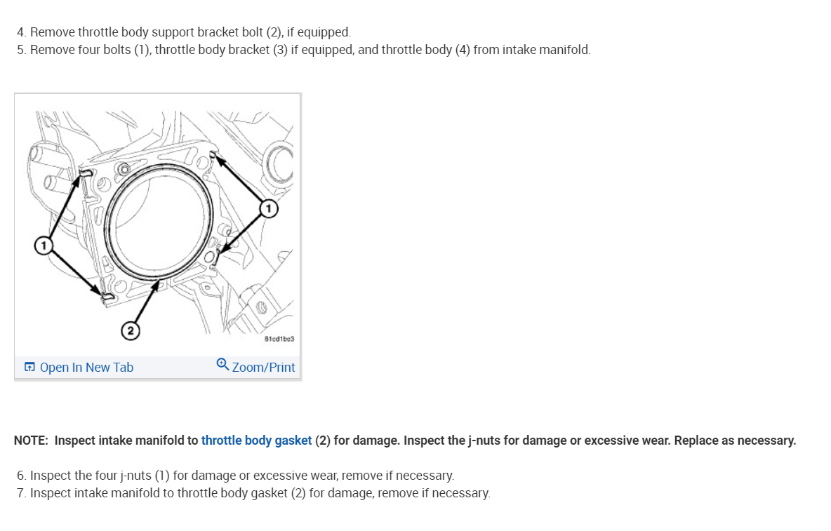Electronic Throttle Body Light Flashing? I Recently Changed the