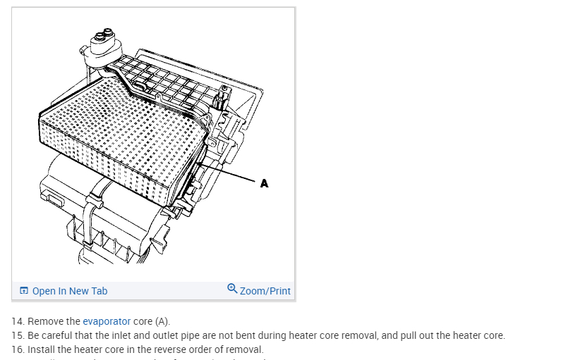 Heater Core Hoses? the Vehicle Listed Above Is Emitting Steam Out...