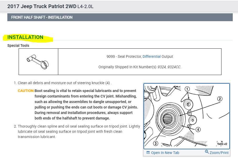 CV Joints and Axles Replacement? I Bought My Truck in 2018 and It...