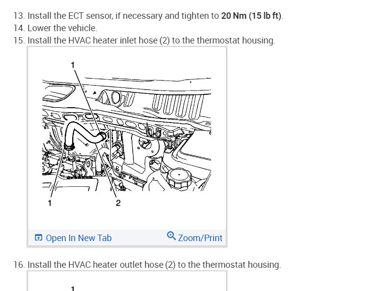 What Does Engine Coolant Thermostat Heater Control Circuit Open