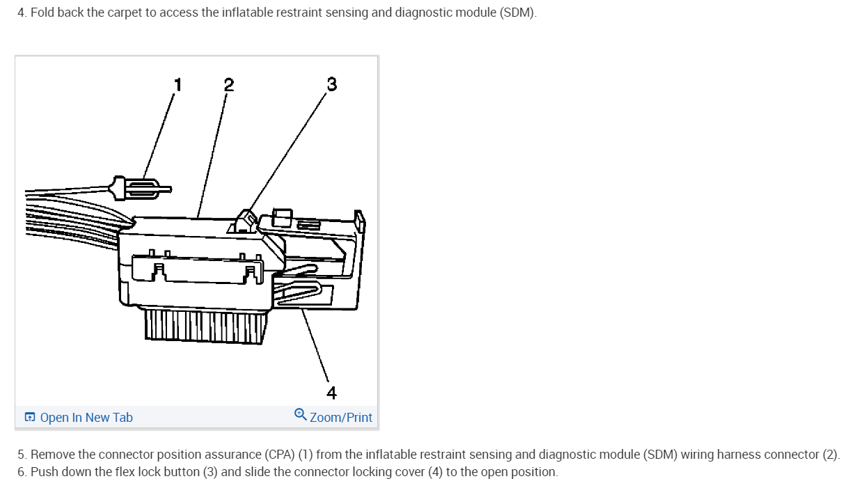 thumbnail image 2 of Sell New GM Factory Supplemental Restraint System Lower Dash Passenger Knee Airbag OE In 2 of 12