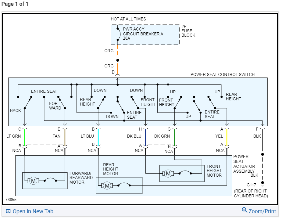 Where Is the Power Seat Fuse Located?
