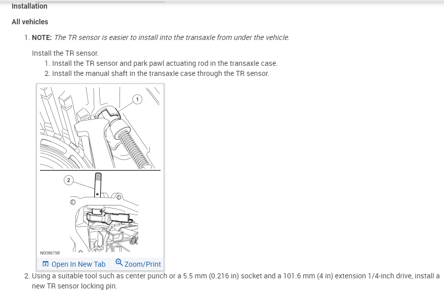 Where Is the Transmission Range Sensor Located?