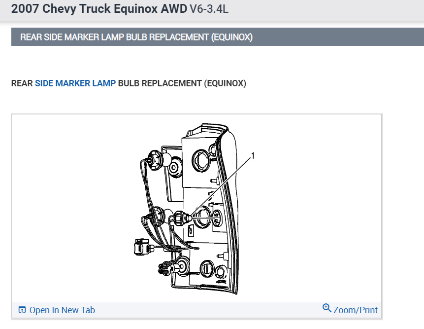 Rear Passenger Running Light Not Working? the Brake Light Comes