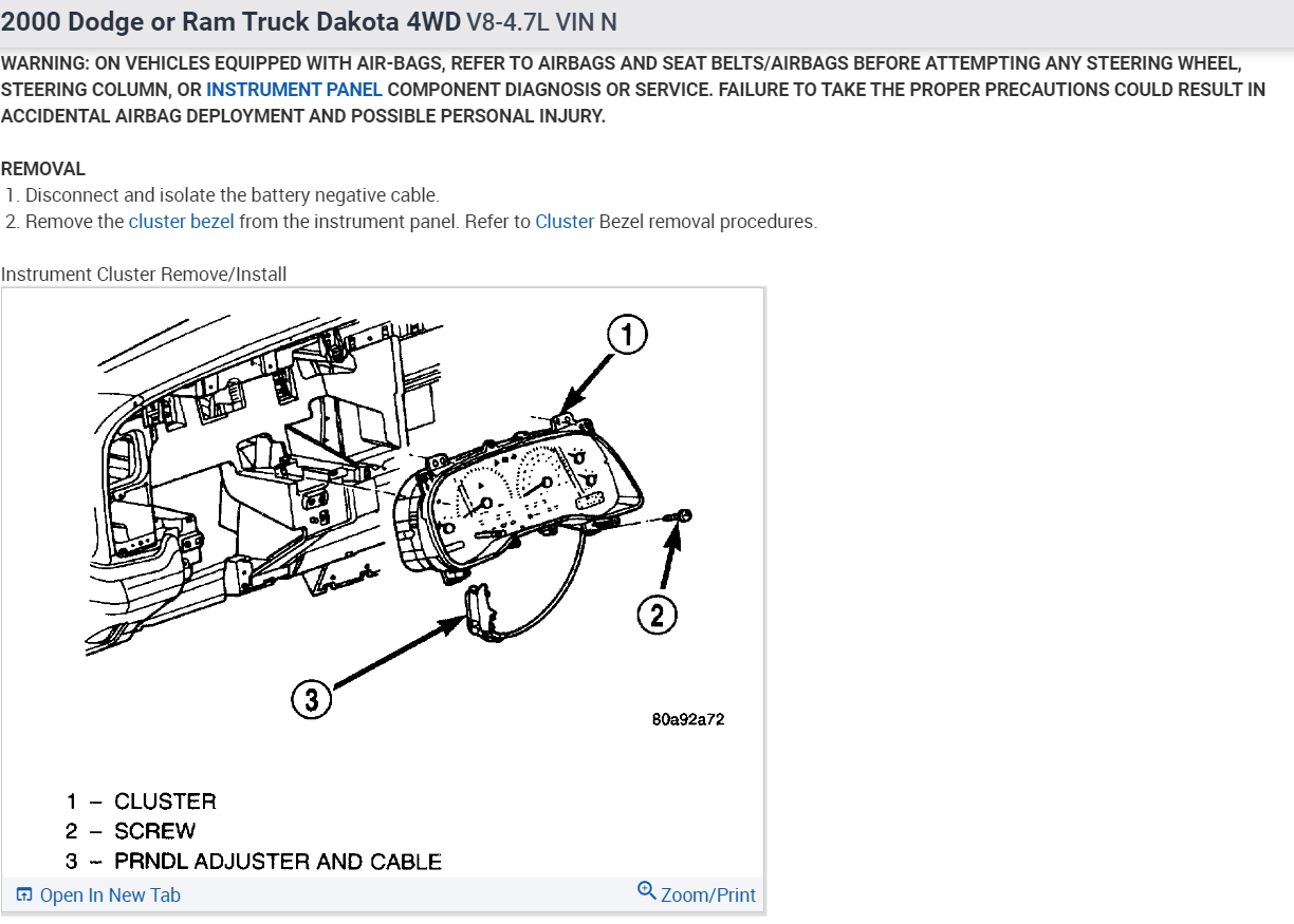 After Replacing the Engine, the Instrument Cluster Stopped Working...