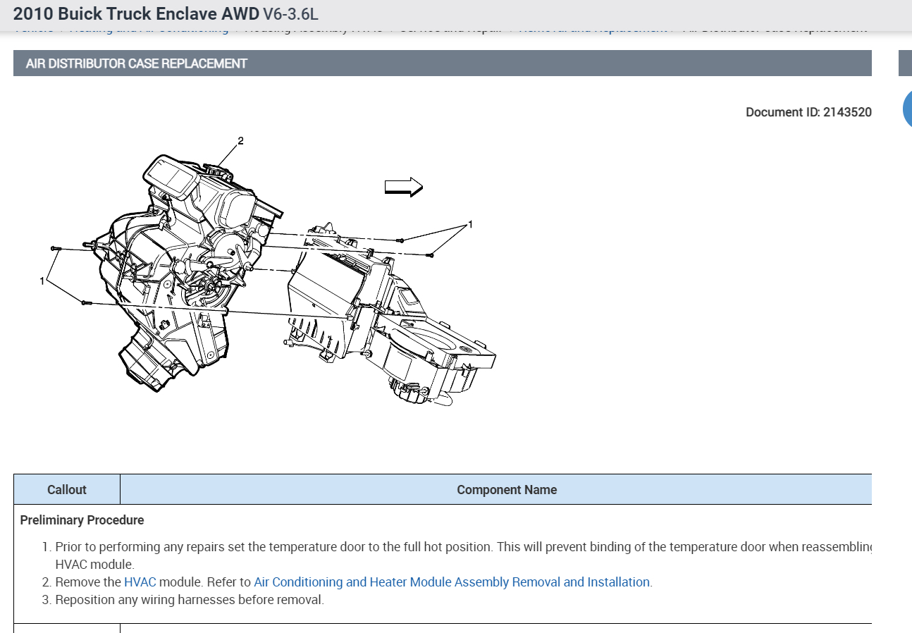 A/C Not Blowing Cold Air, Blend Door Actuators?