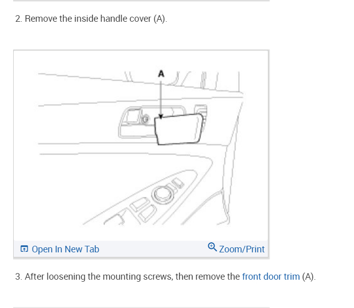 Door Lock Actuator Passenger Side Replacement Instructions Needed?