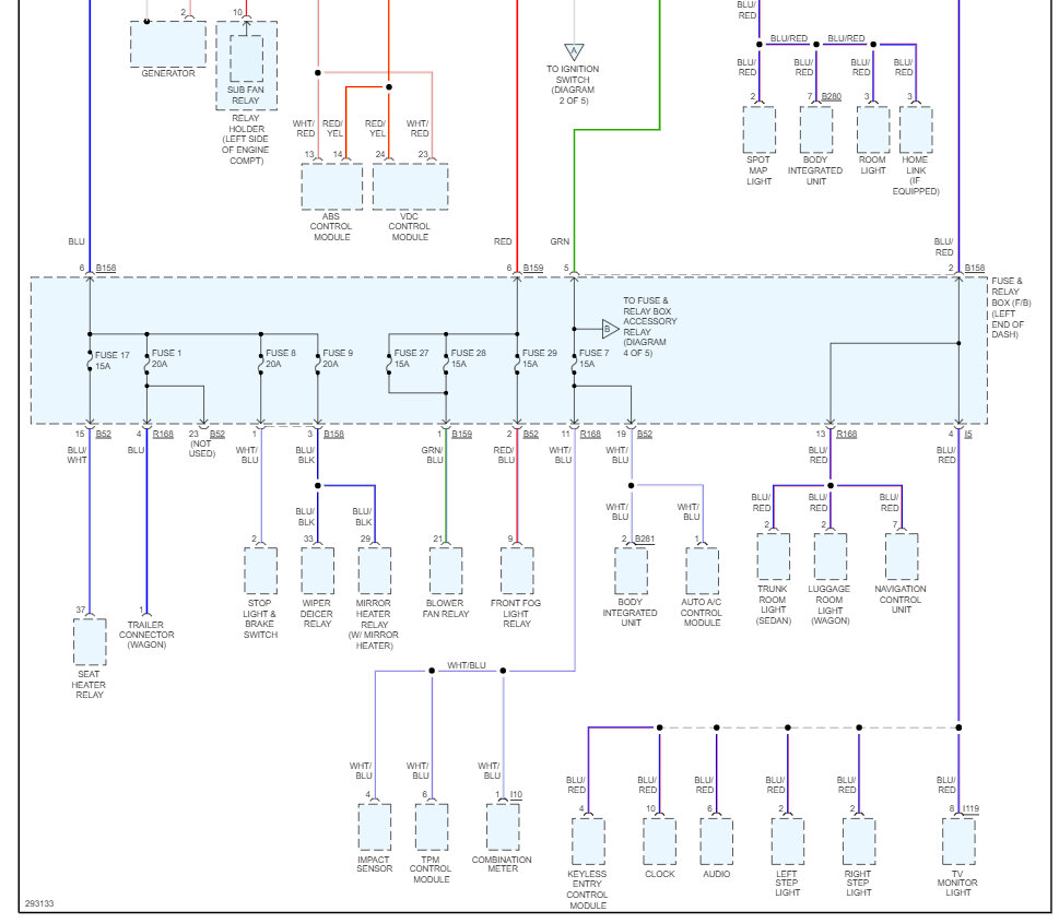 Fuse Box Wiring?: There Are Two Rectangular Connectors That Plug