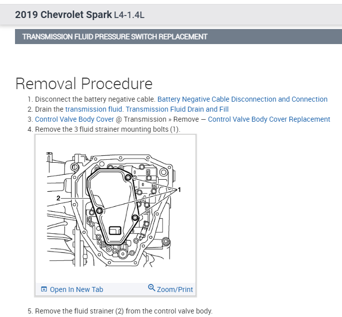 Code PO871, Where Is the Transmission Fluid Pressure Sensor