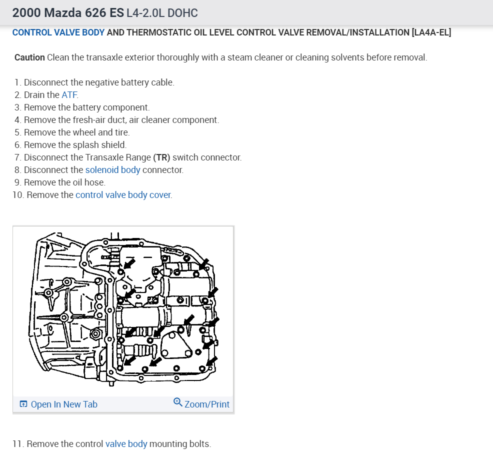 Transmission Will Not Downshift? Have the Vehicle Listed Above,