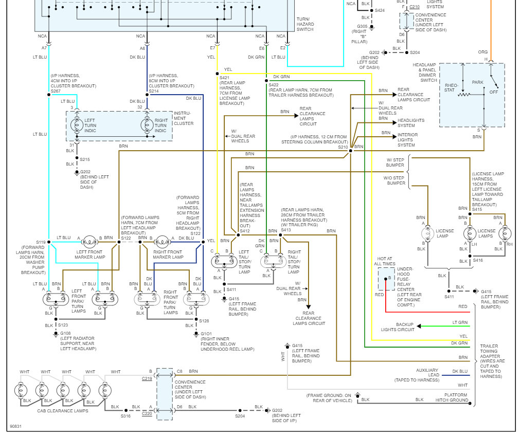 Tail Lights Not Working? Hi I Have a 97 Chevy All My Tail Lights