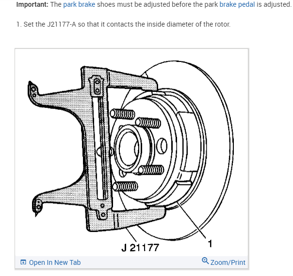 Foot Pedal for Parking Brake Goes to the Floor with No Resistance?